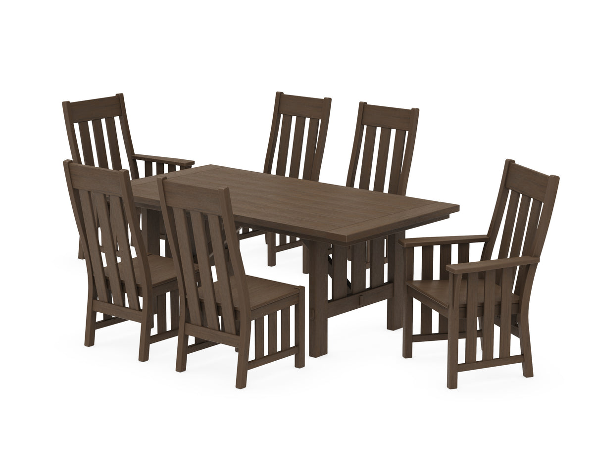 POLYWOOD Acadia 7-Piece Dining Set in Kona