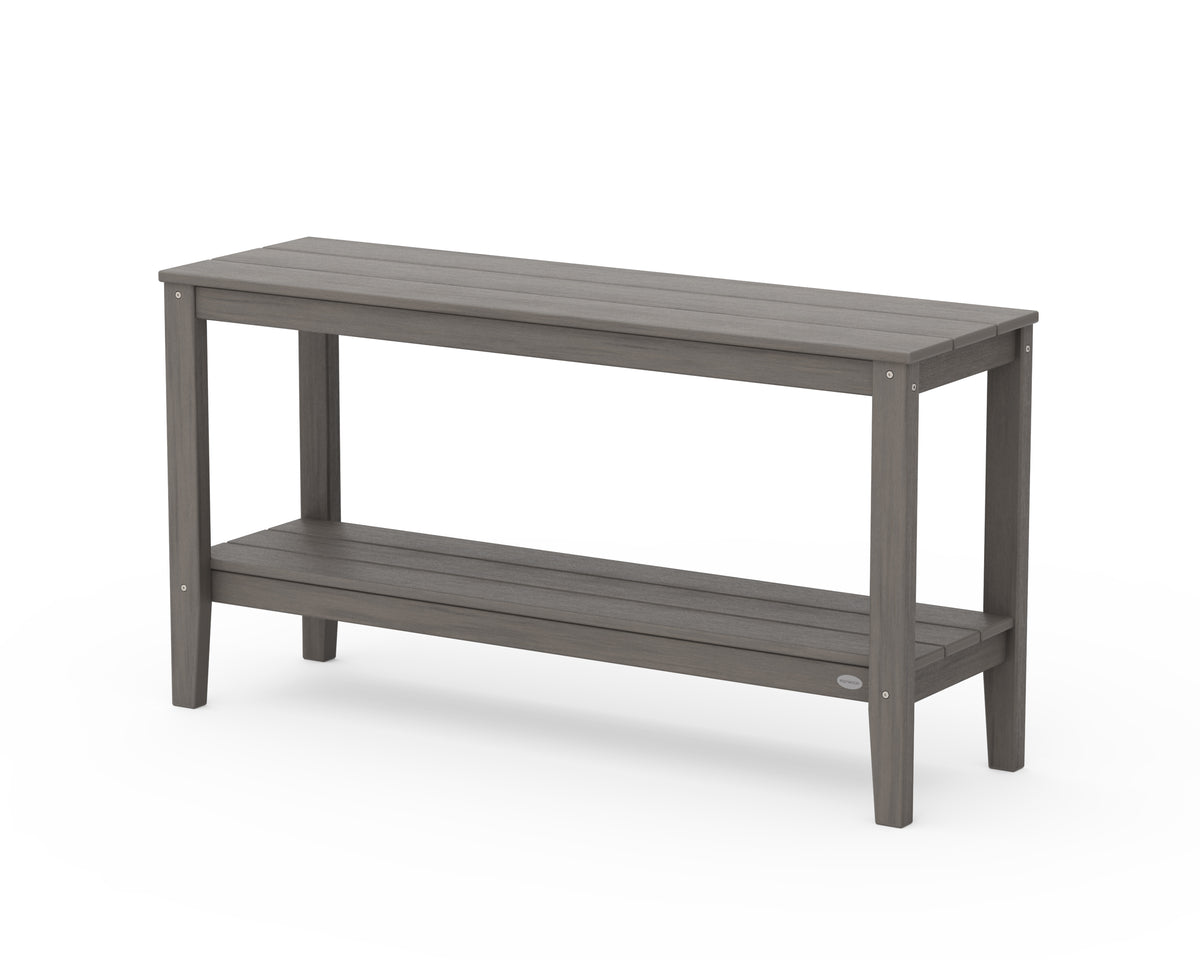 POLYWOOD Newport 55" Console Table in Driftwood