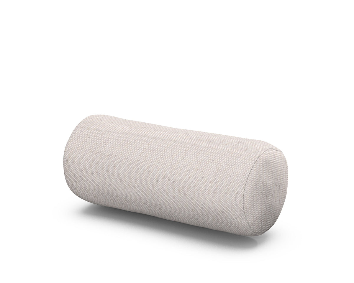 POLYWOOD Outdoor Bolster Pillow in Dune Burlap
