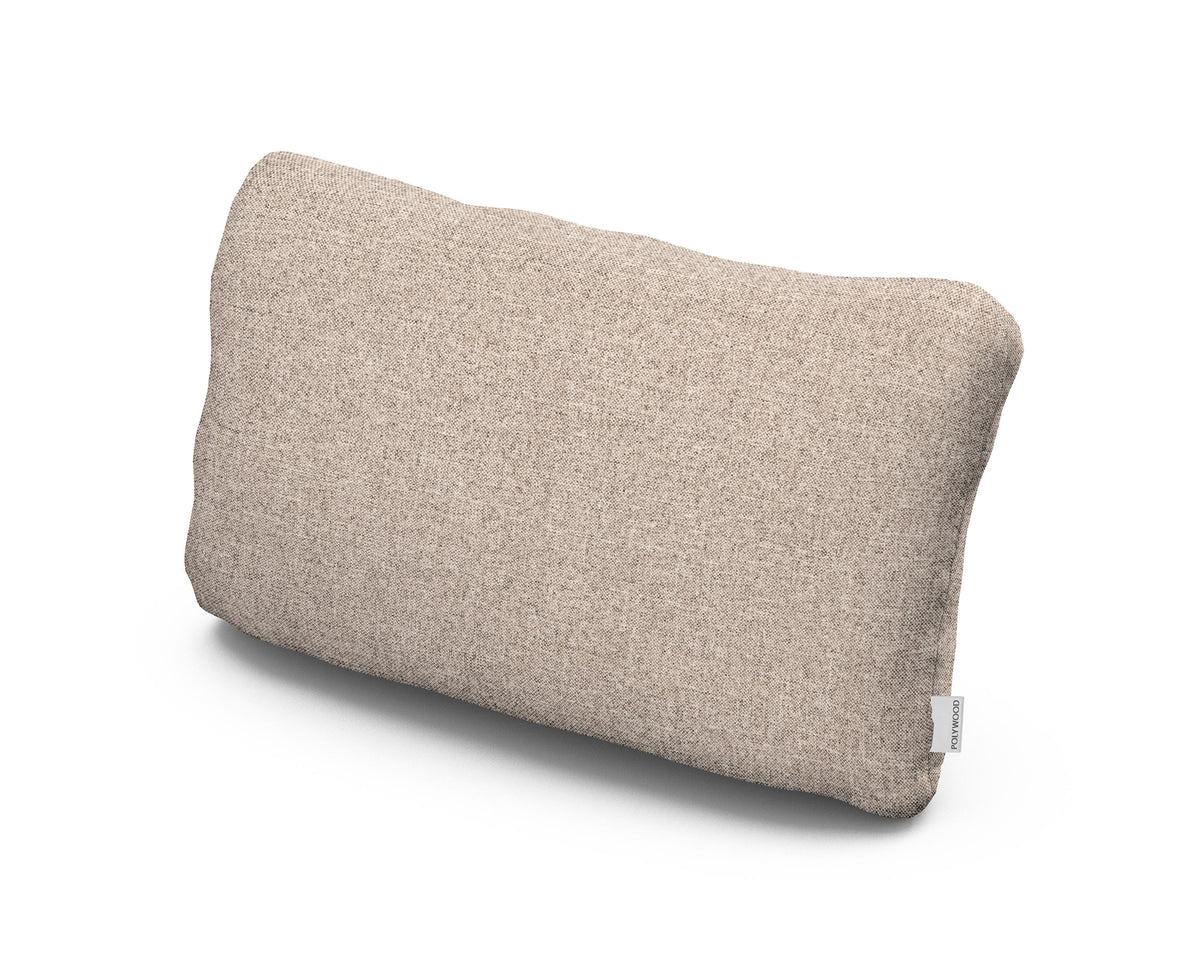 POLYWOOD Outdoor Lumbar Pillow in Wheat