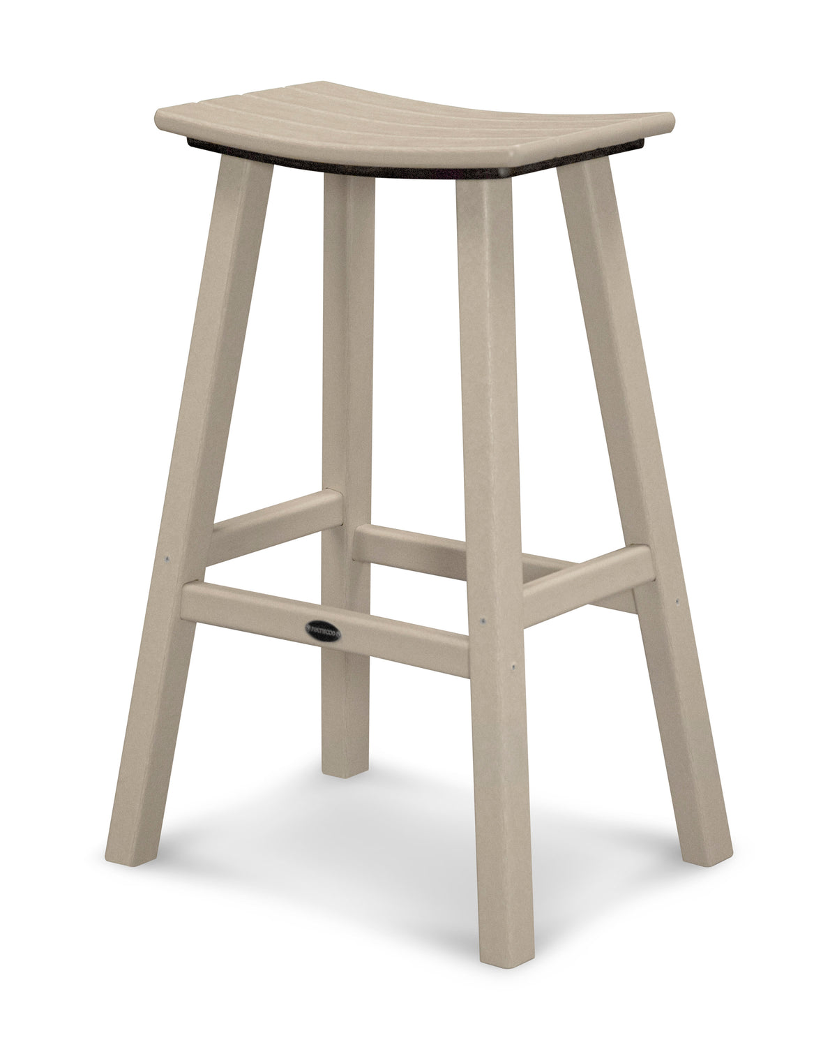 POLYWOOD Traditional 30" Saddle Bar Stool