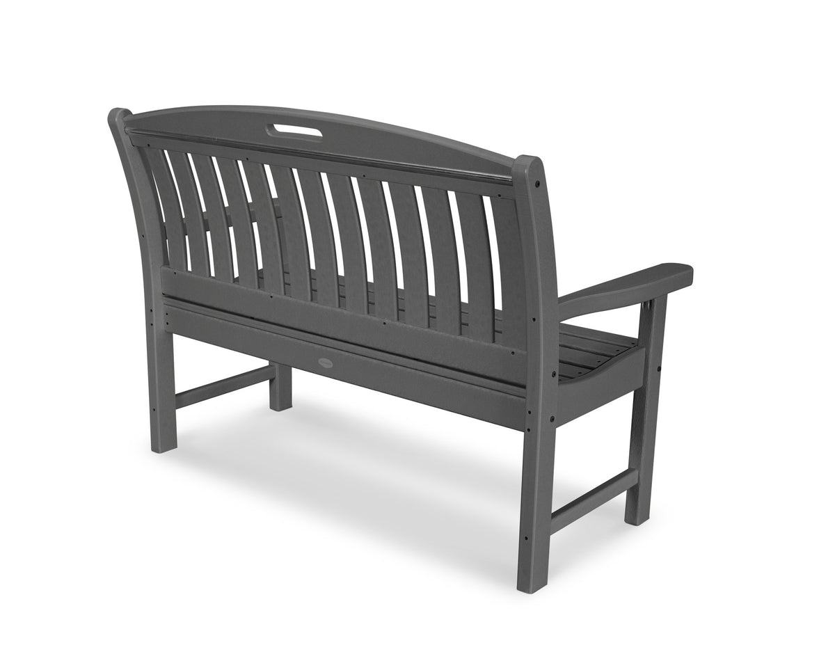 POLYWOOD Nautical 48" Bench angle view