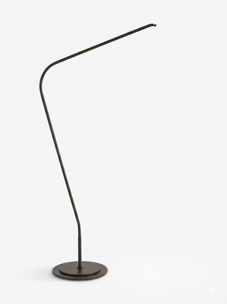 Alu Floor Solar Lamp Stand