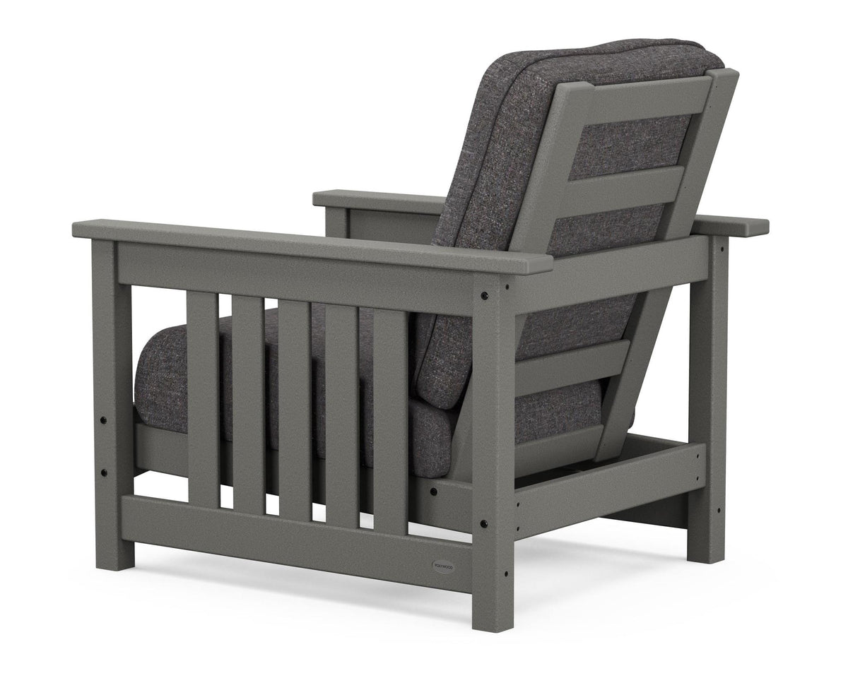 POLYWOOD Club Mission Chair angle view