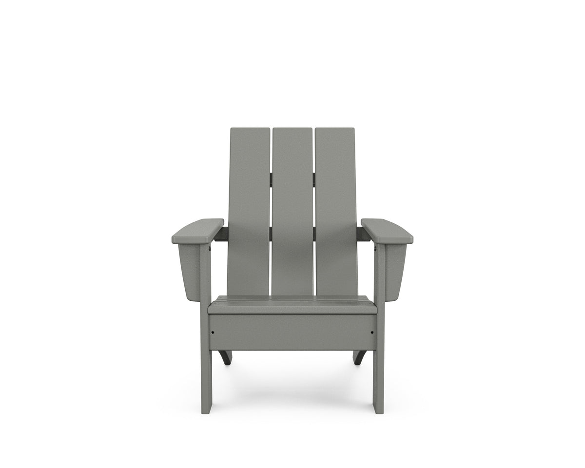 POLYWOOD Kids Modern Adirondack Chair angle view