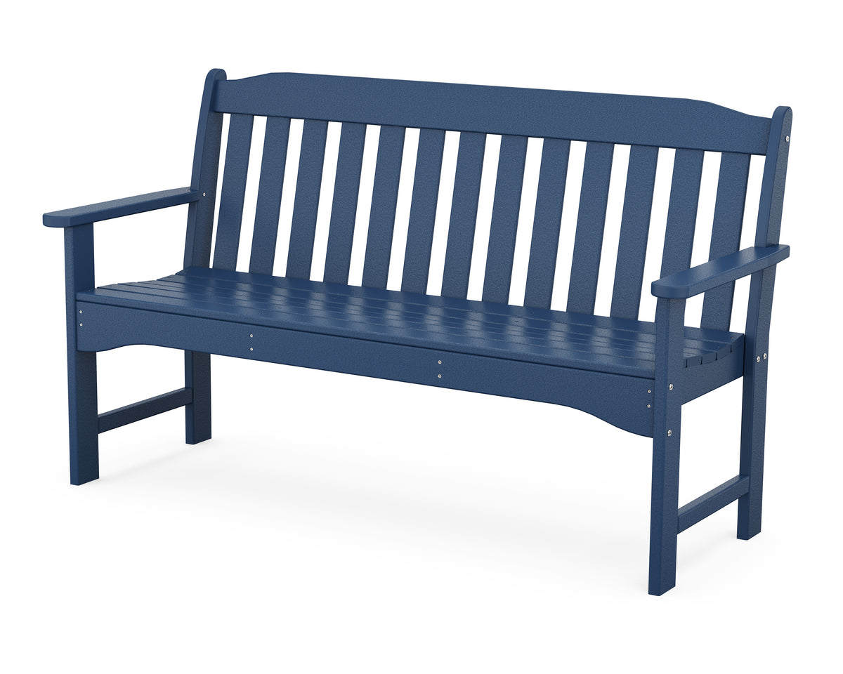 POLYWOOD Country Living 60" Garden Bench in Navy