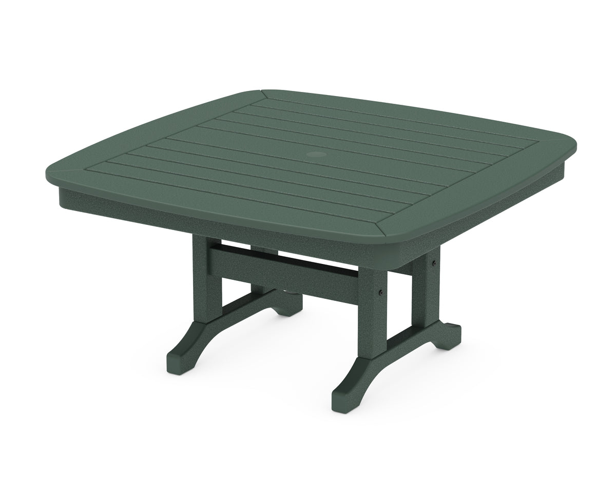 POLYWOOD Nautical 37" Conversation Table in Green
