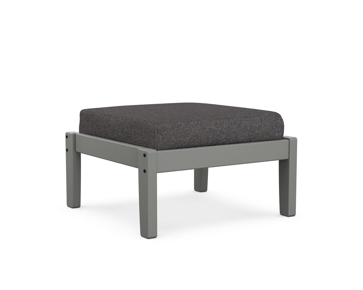POLYWOOD Deep Seating Ottoman angle view