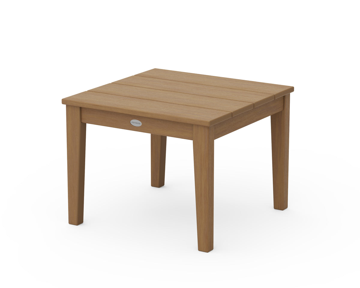 POLYWOOD Newport 22" End Table in Natural