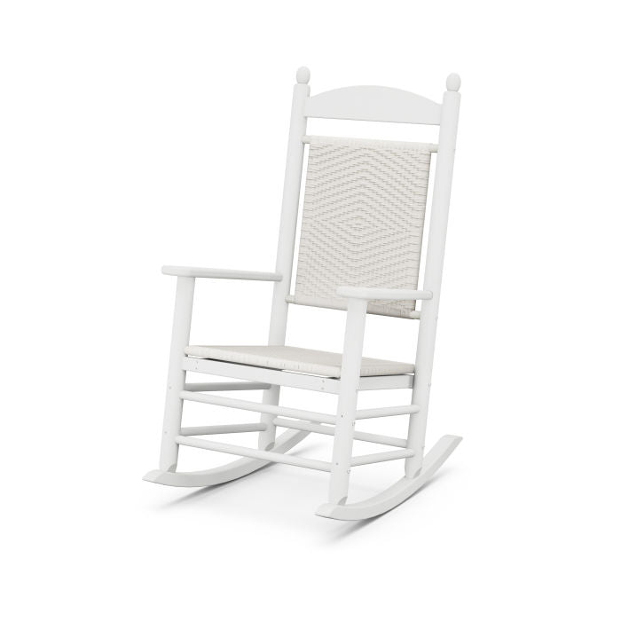 POLYWOOD Jefferson Woven Rocking Chair