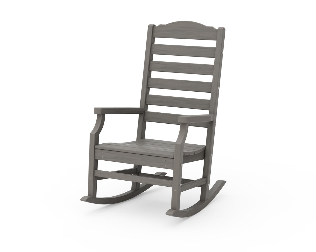 POLYWOOD Savannah Rocking Chair in Driftwood