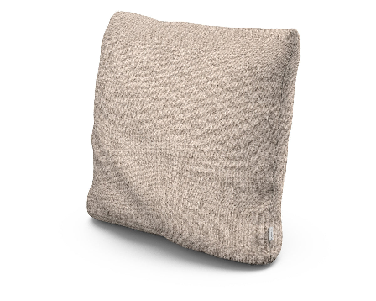 POLYWOOD 20" Outdoor Throw Pillow in Wheat