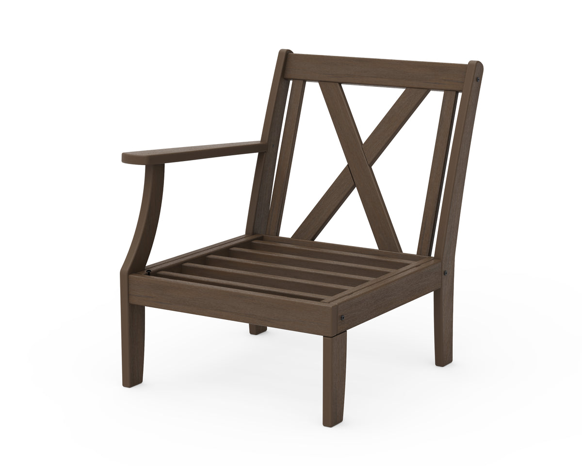 POLYWOOD Braxton Modular Left Arm Chair Frame in Kona