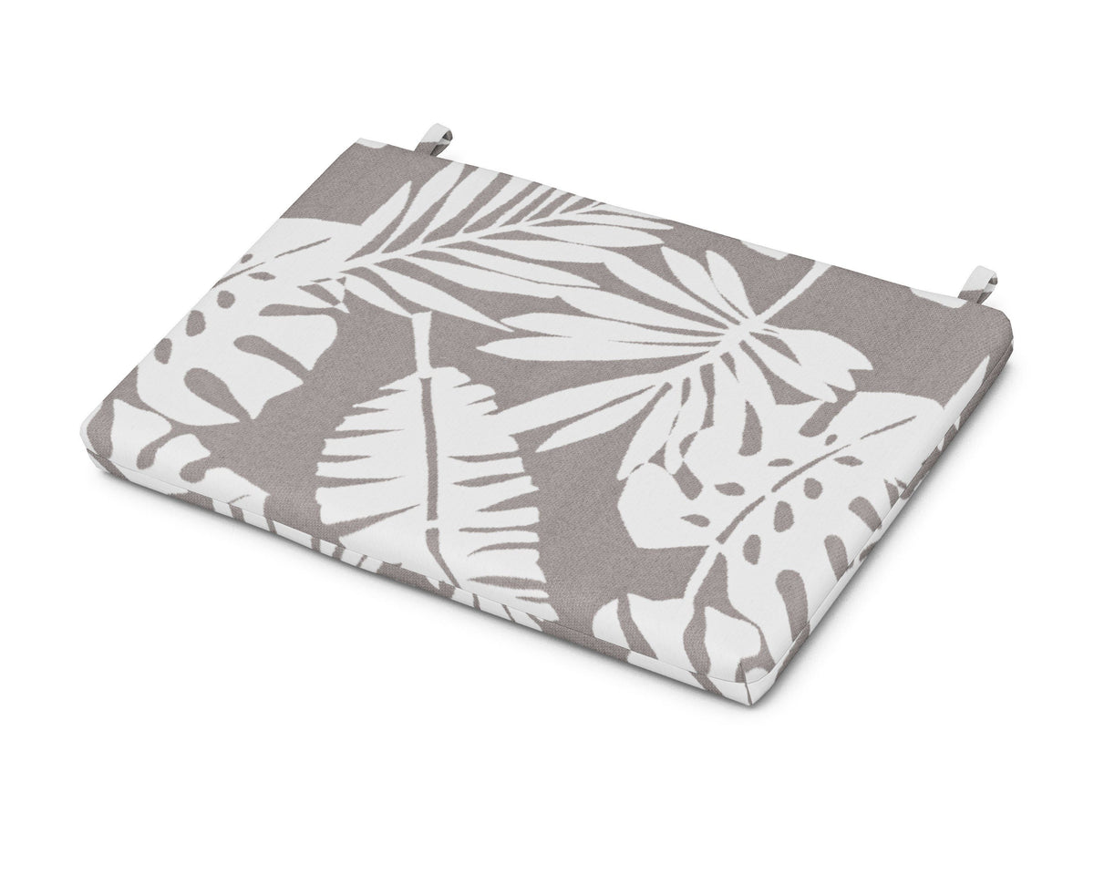 POLYWOOD Eastport Lounge Chair Cushion in Leaf Grey Mist