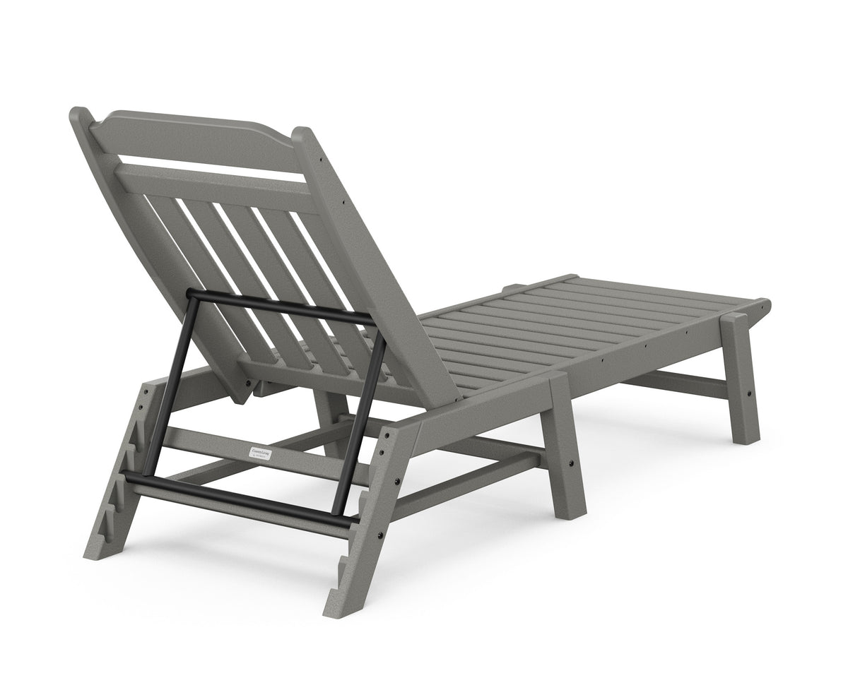 POLYWOOD Cottage Chaise angle view