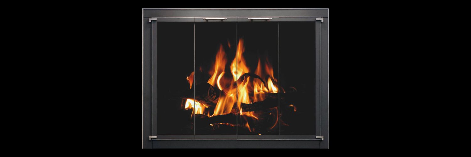 How to choose glass fireplace doors.