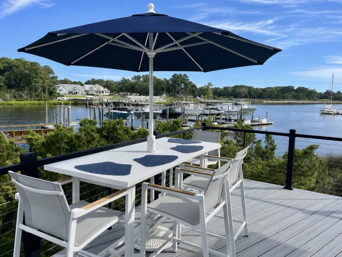 Maui bar height dining group by Lighthouse Casual Living in North Myrtle Beach