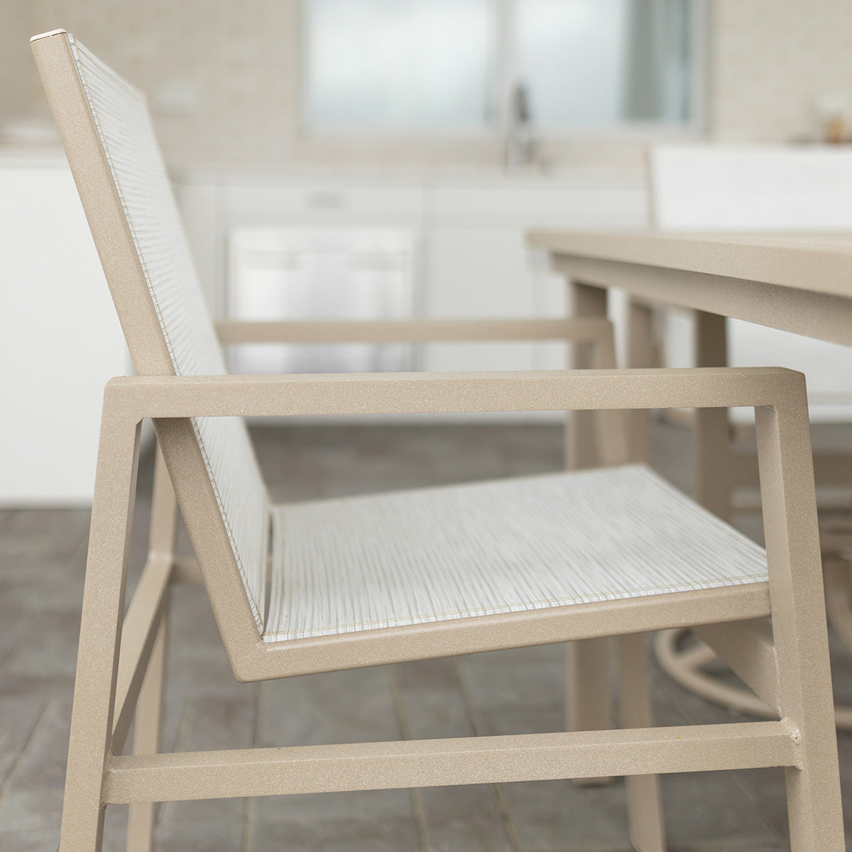 Berlin Gardens Vida Sling Dining Chair, lifestyle photo 3