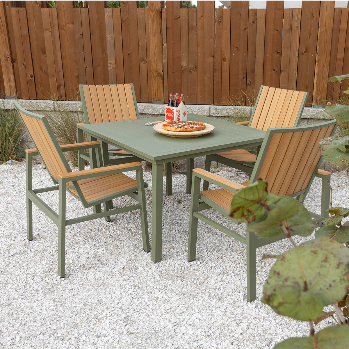 Berlin Gardens Vida Poly Dining Chair, lifestyle photo 2