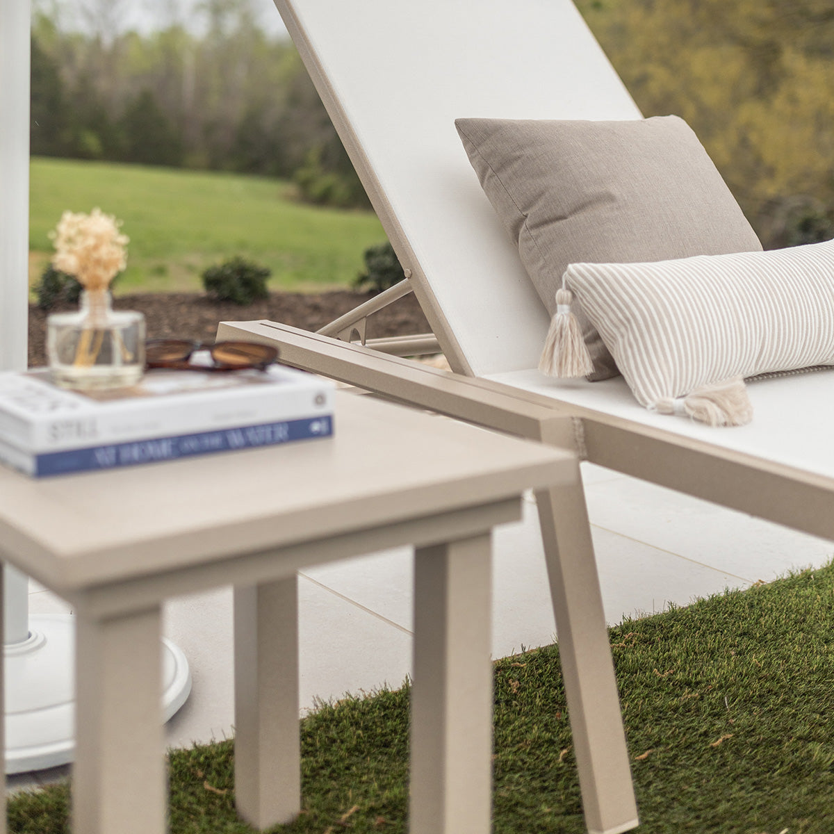 Berlin Gardens Vida End Table, lifestyle photo 1