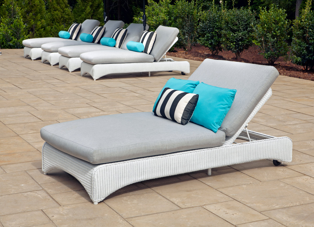 Lloyd Flanders Lloyd Loom Double Chaise – 2x2 Weave, lifestyle photo 5