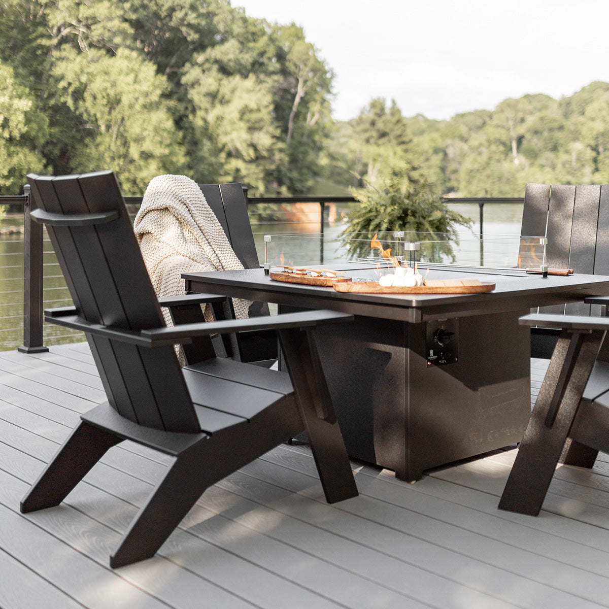 Berlin Gardens Nordic Adirondack Chair, lifestyle photo 3