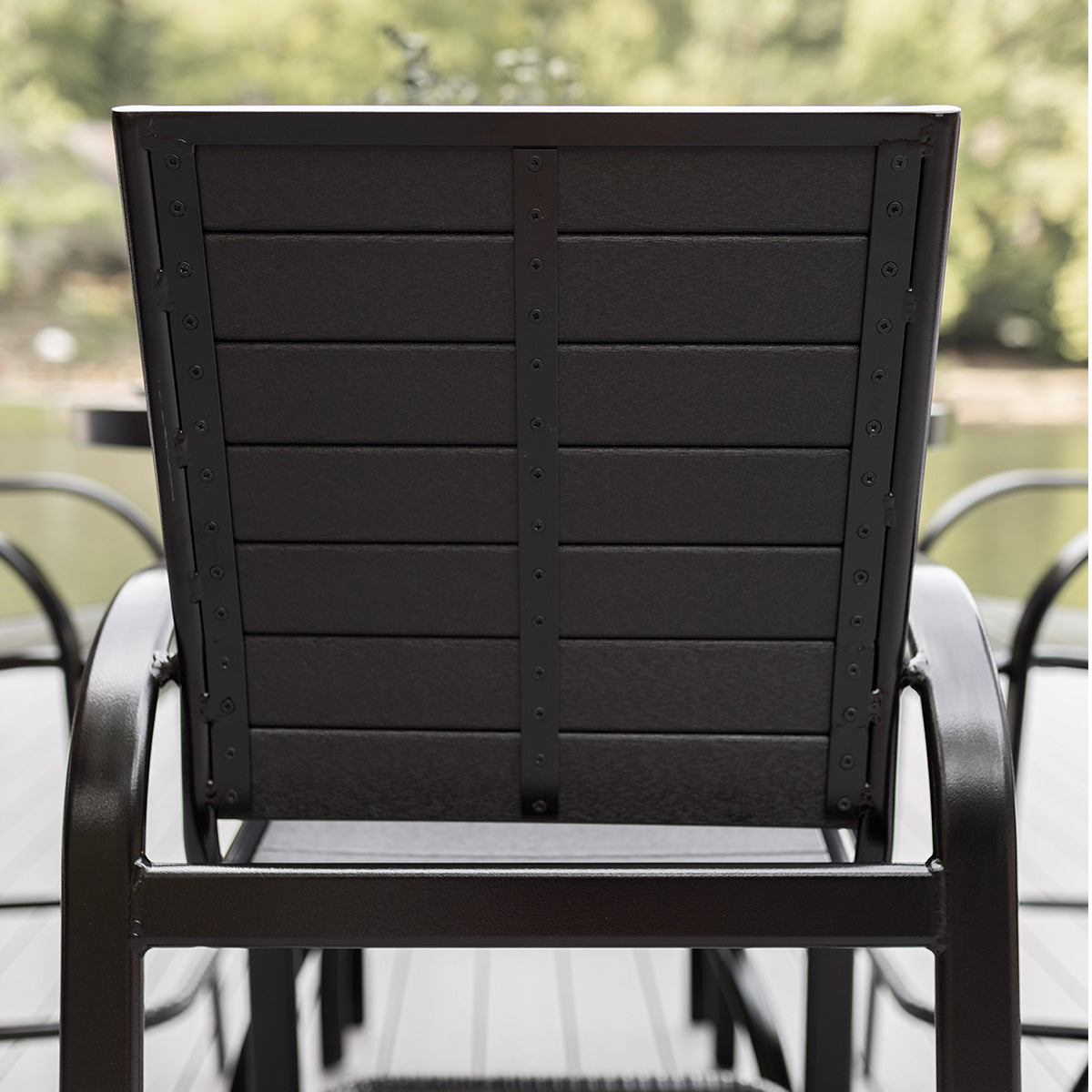Berlin Gardens Murphy Poly Bar Chair, lifestyle photo 3
