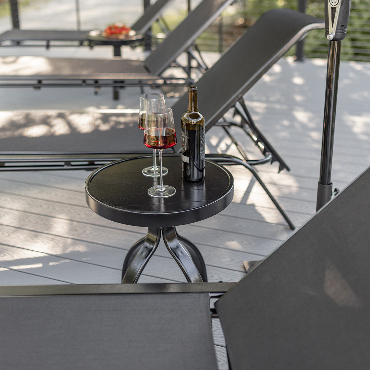 Berlin Gardens Murphy End Table, lifestyle photo 1