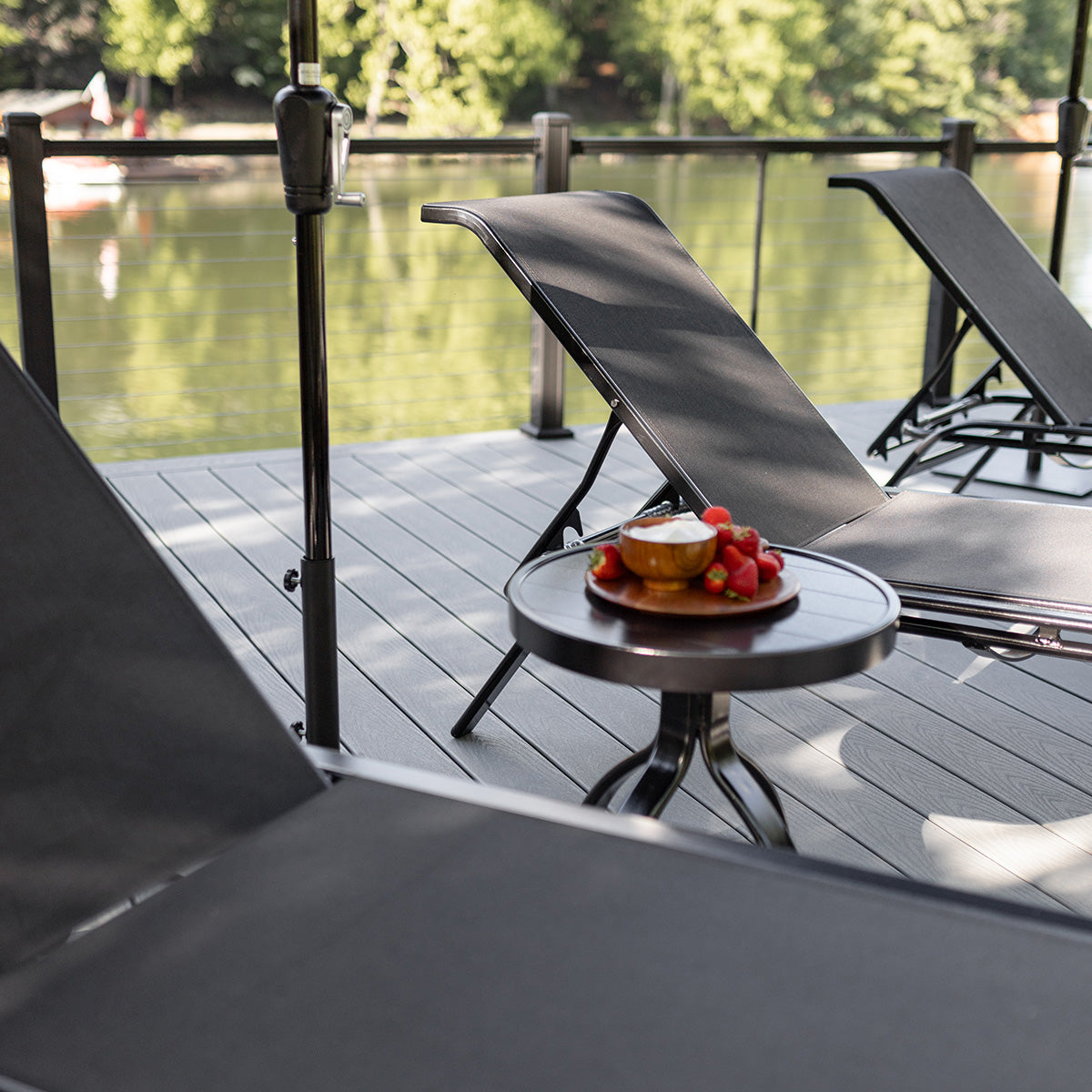Berlin Gardens Murphy End Table, lifestyle photo 3