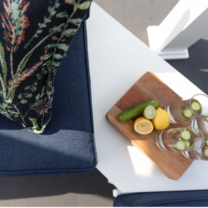 Berlin Gardens MGP Angled Accessory Table, lifestyle photo 1