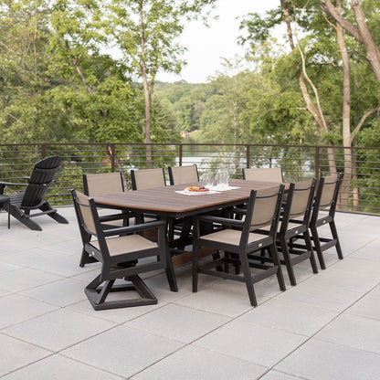 Berlin Gardens Harbor 44" x 96" Rectangular Table, lifestyle photo 2