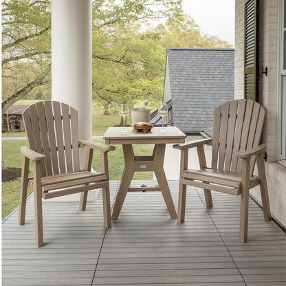 Berlin Gardens Comfo Back dining chairs in an outdoor dining setting