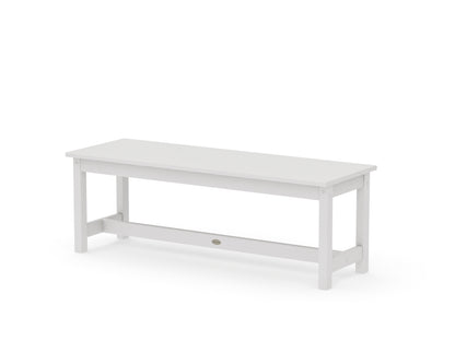 POLYWOOD 48" Planter Bench in Vintage White