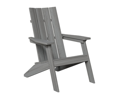 Berlin Gardens Mayhew Stationary Adirondack Chair in Driftwood Gray