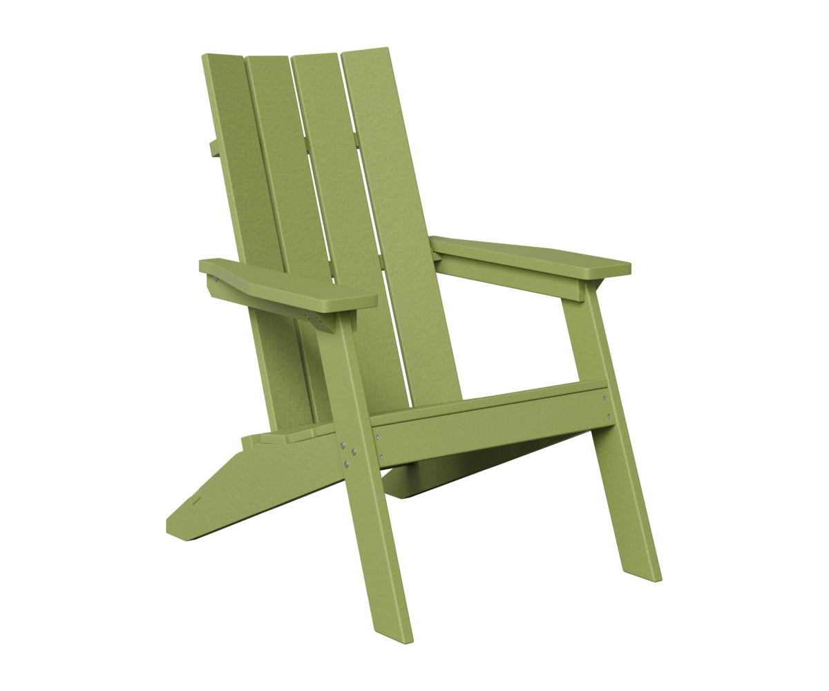 Berlin Gardens Mayhew Stationary Adirondack Chair in Kiwi Green