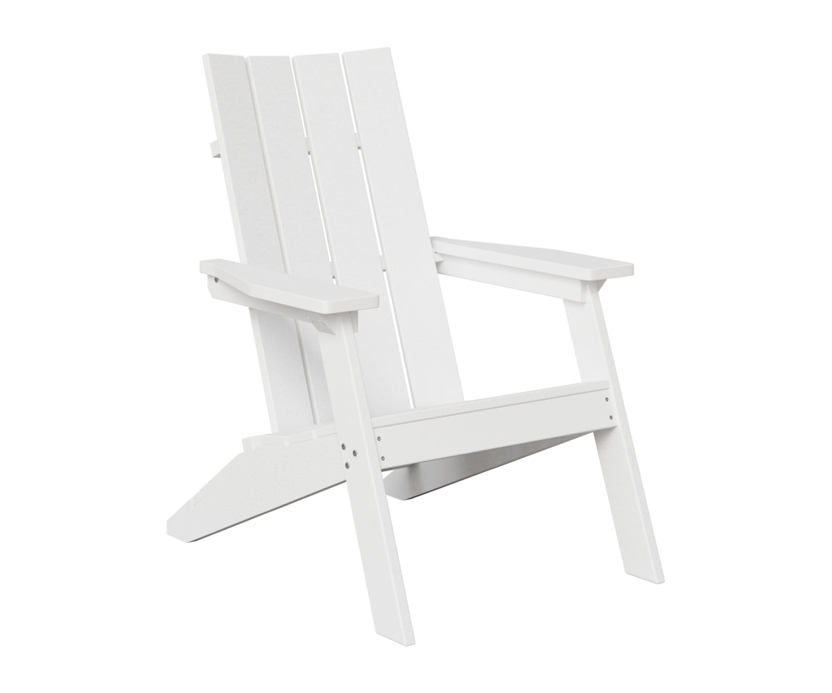 Berlin Gardens Mayhew Stationary Adirondack Chair in White