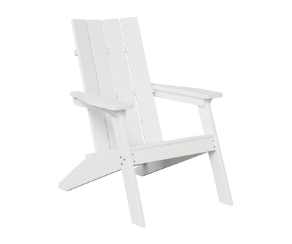 Berlin Gardens Mayhew Stationary Adirondack Chair in White