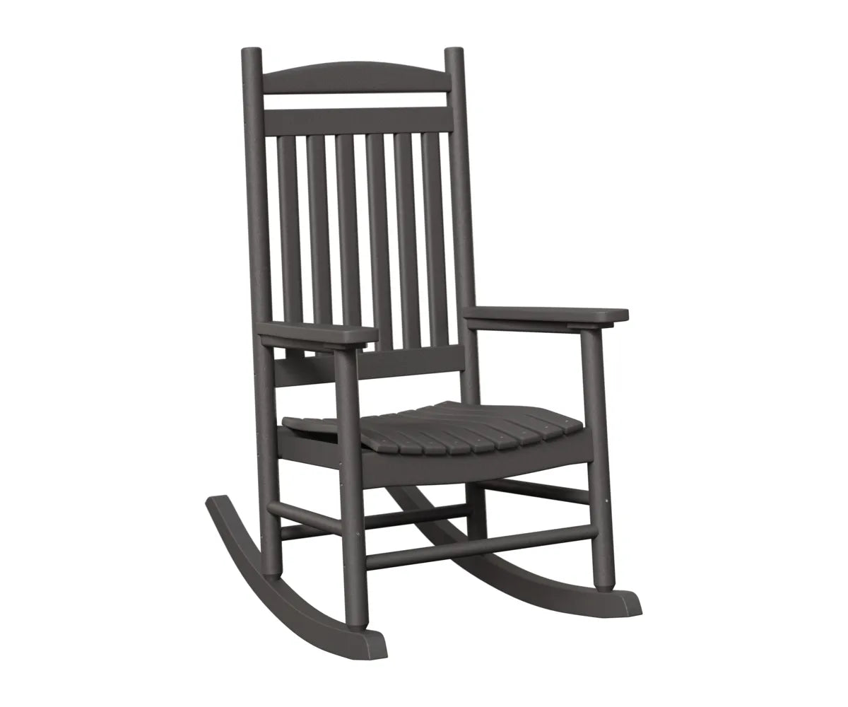 Berlin Gardens Porch Rocker in Smoke Gray
