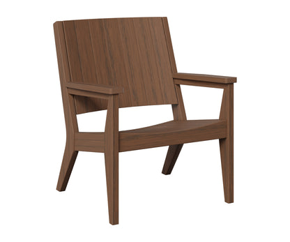 Berlin Gardens Mayhew Chat Chair in Brazilian Walnut