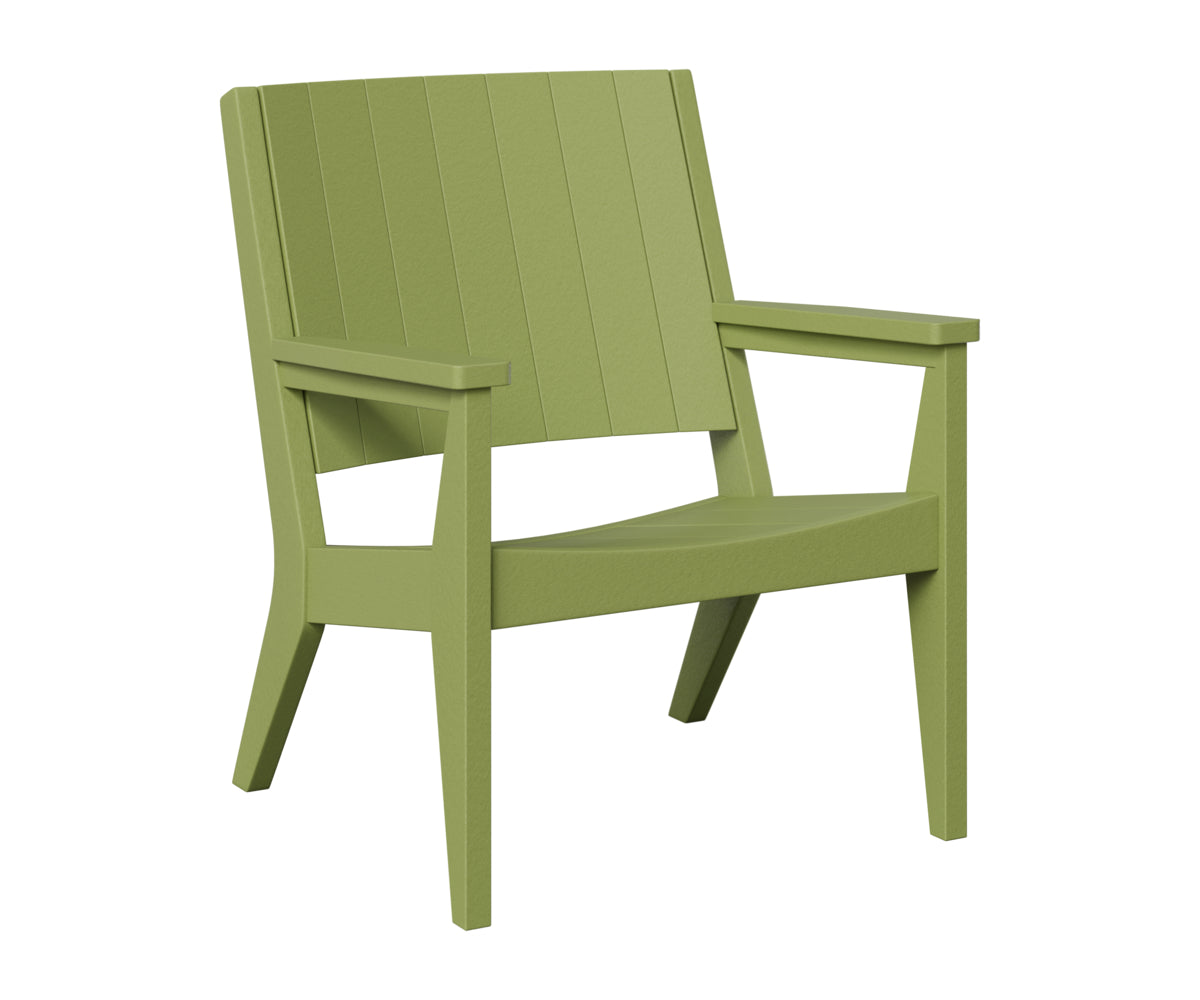 Berlin Gardens Mayhew Chat Chair in Kiwi Green