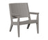 Berlin Gardens Mayhew Chat Chair in Light Gray