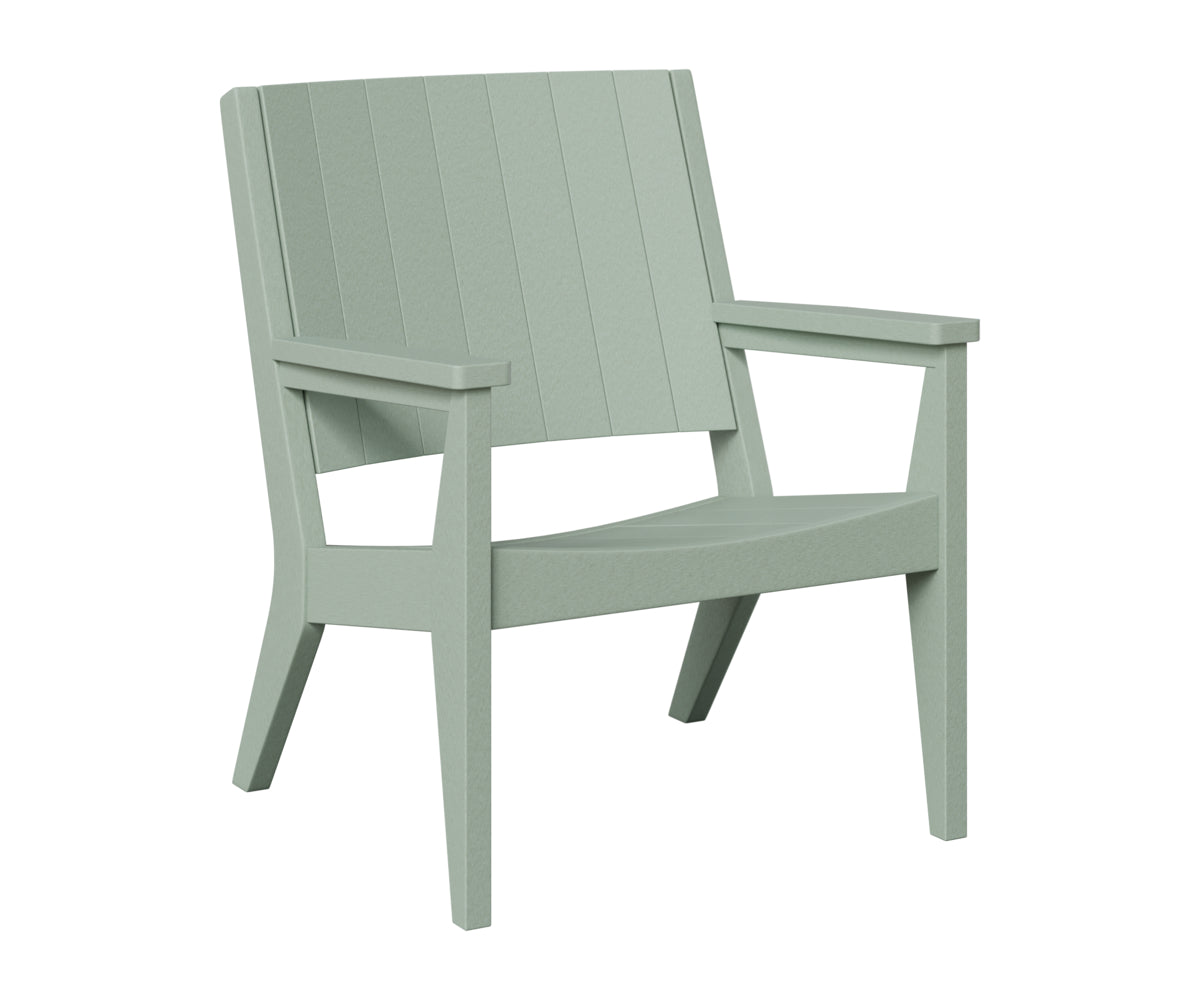 Berlin Gardens Mayhew Chat Chair in Sea Foam
