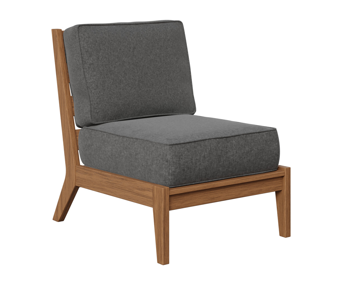 Berlin Gardens Mayhew Center Armless Section in Antique Mahogany