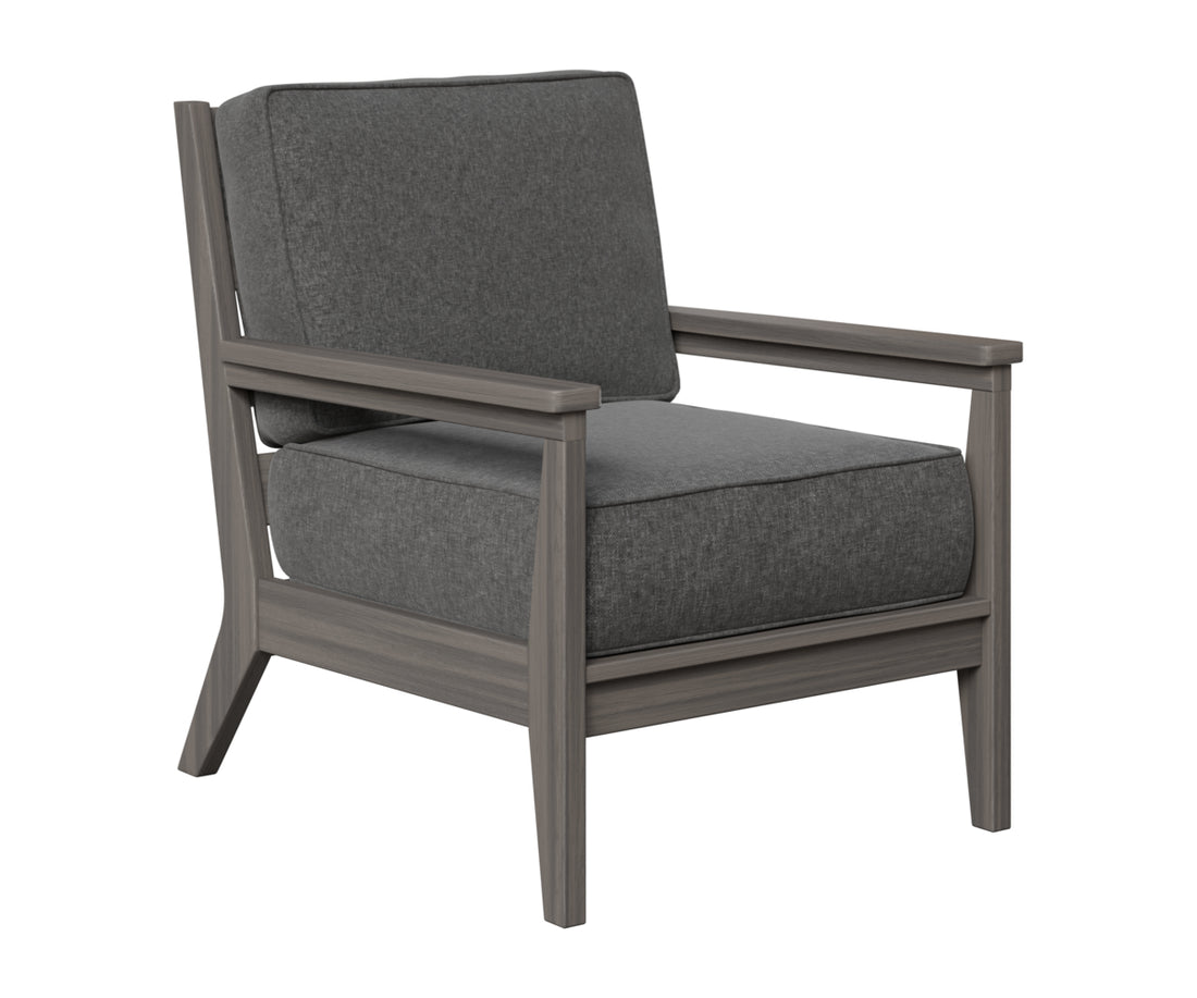 Berlin Gardens Mayhew Club Chair in Coastal Gray