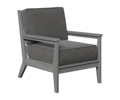 Berlin Gardens Mayhew Club Chair in Driftwood Gray