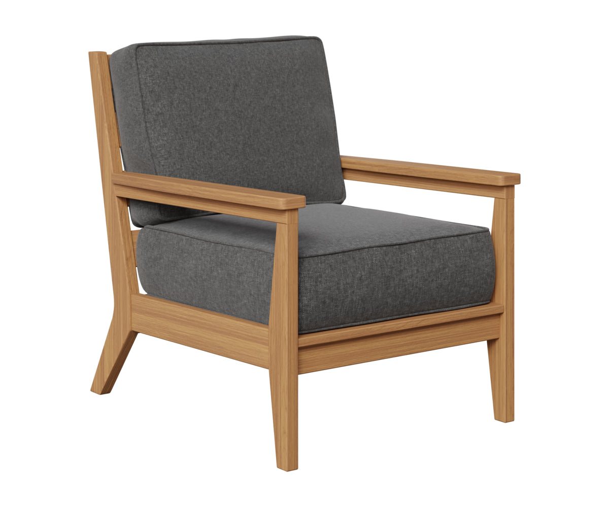Berlin Gardens Mayhew Club Chair in Natural Teak