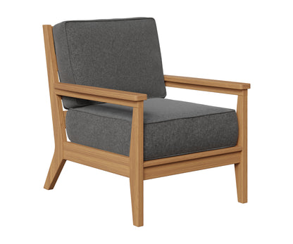 Berlin Gardens Mayhew Club Chair in Natural Teak