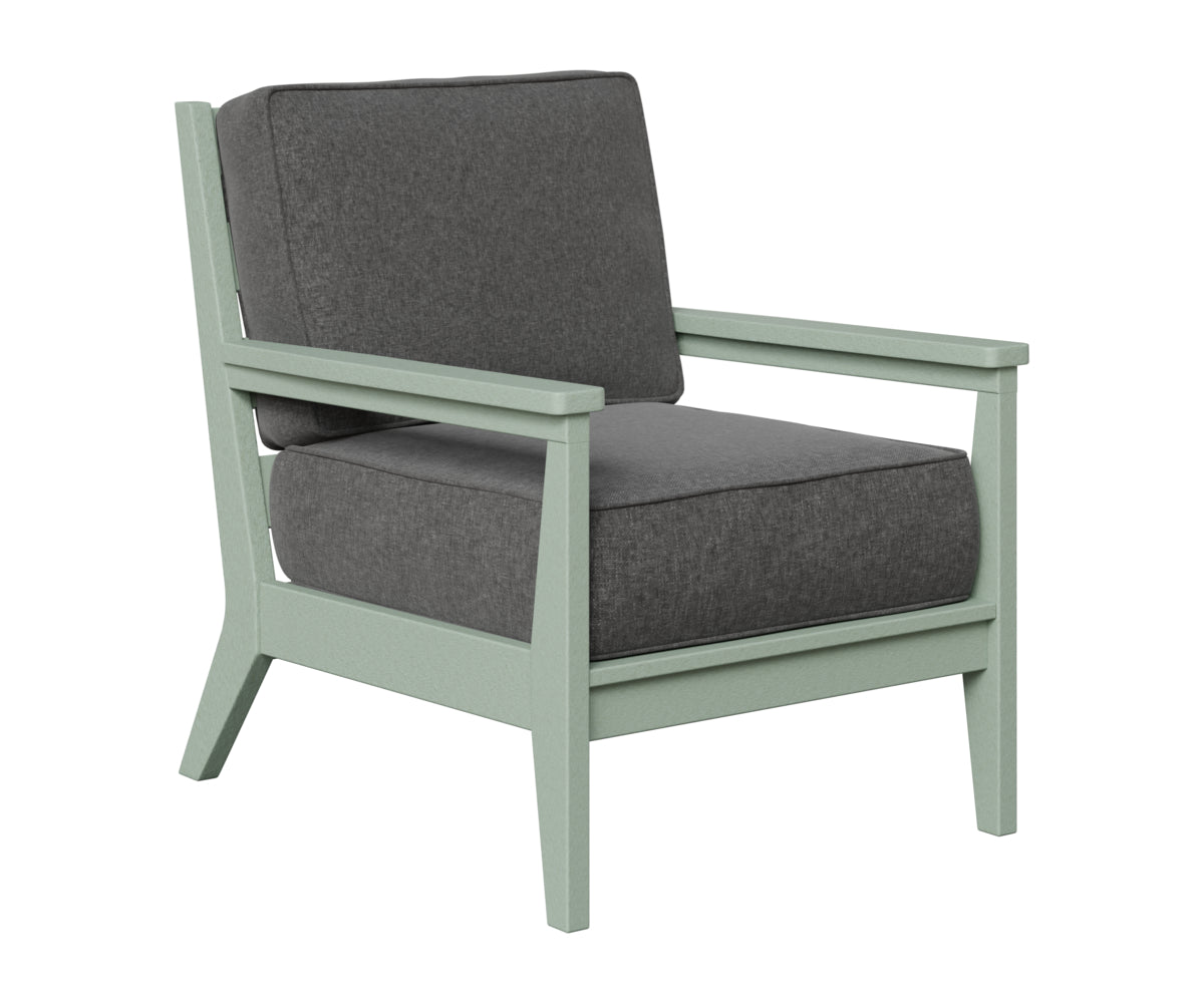 Berlin Gardens Mayhew Club Chair in Sea Foam