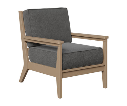 Berlin Gardens Mayhew Club Chair in Weatherwood