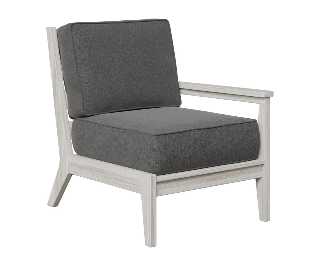 Berlin Gardens Mayhew Left Arm Club Chair in Seashell